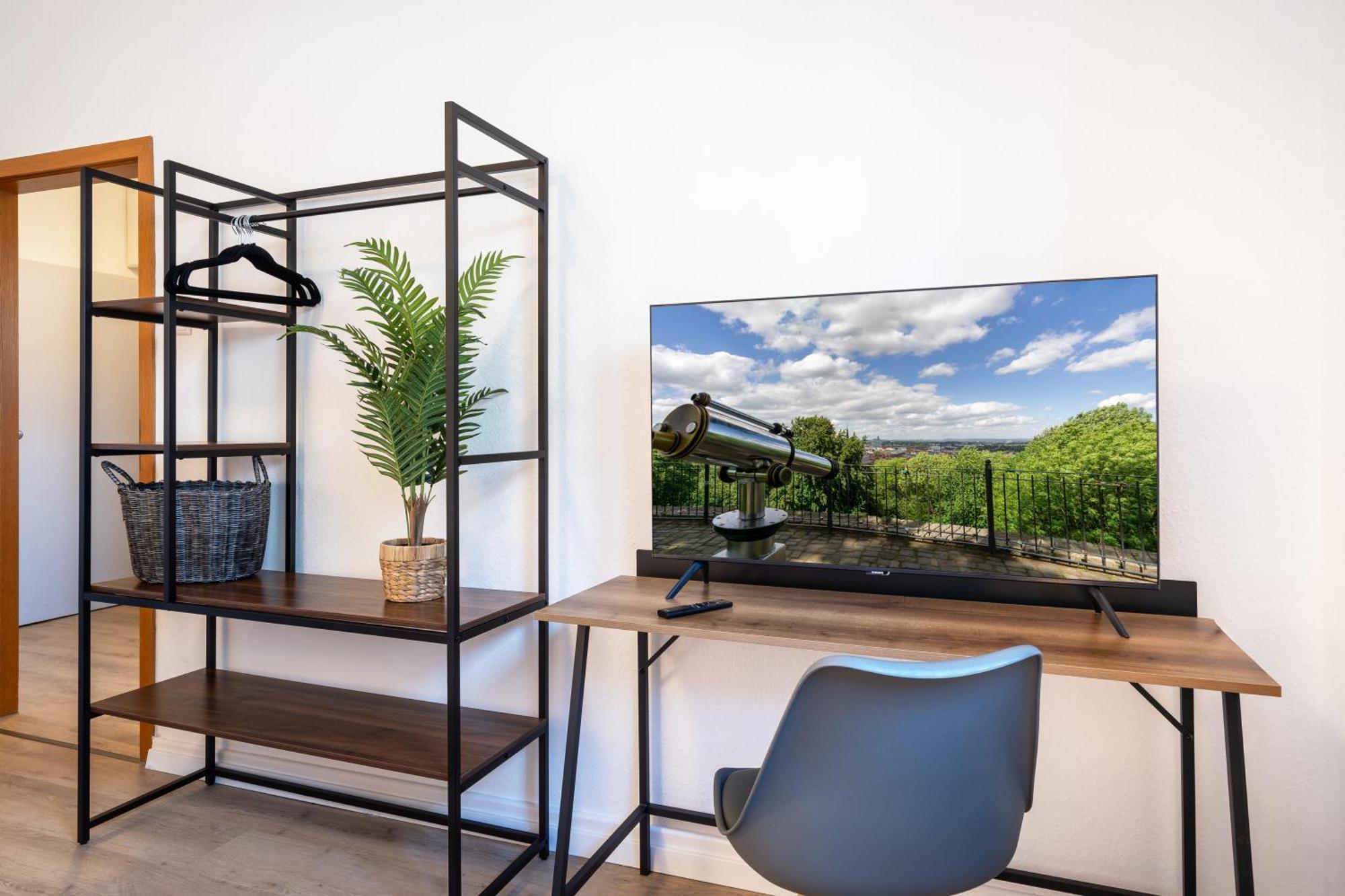 Cityapartment Wagner Mit Netlix Bielefeld Exterior foto