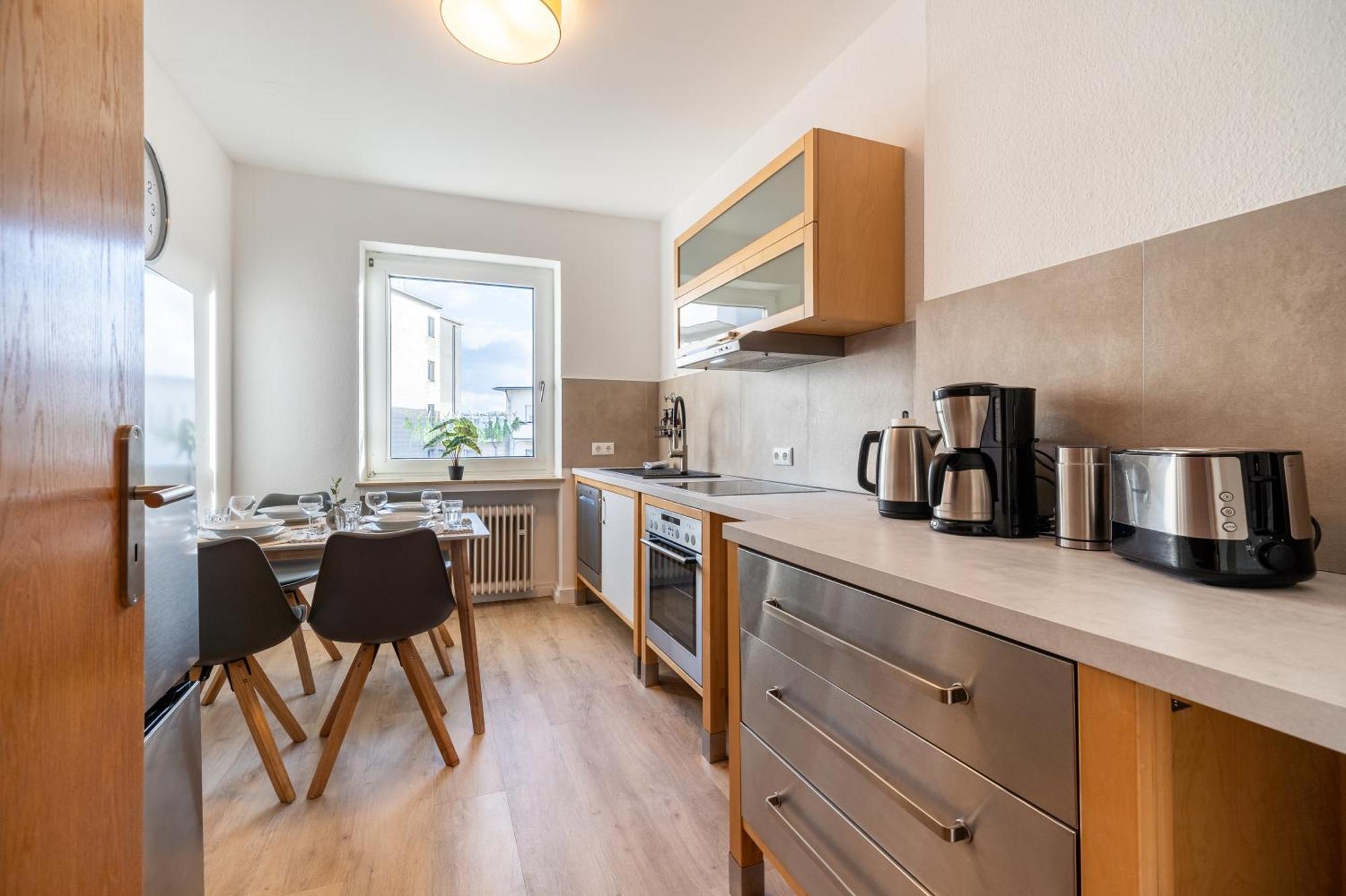 Cityapartment Wagner Mit Netlix Bielefeld Exterior foto