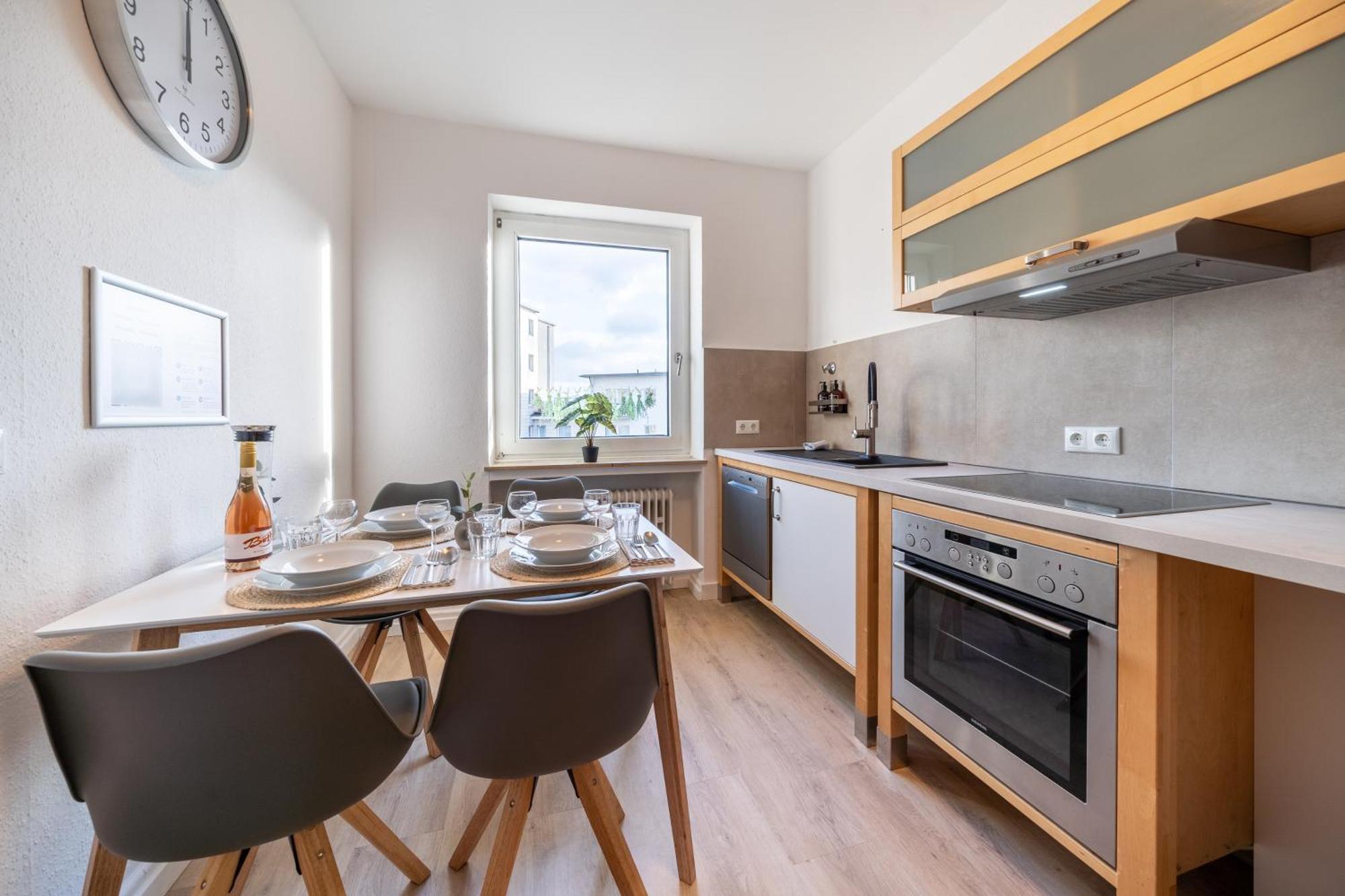 Cityapartment Wagner Mit Netlix Bielefeld Exterior foto